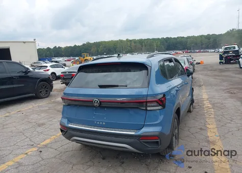 2025 Volkswagen Taos 1.5T S из США, поврежденный, VIN 3VV5C7B21SM059984